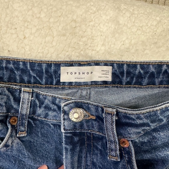 Top shop Distressed Ankle Length Jeans - Picture 3 of 3